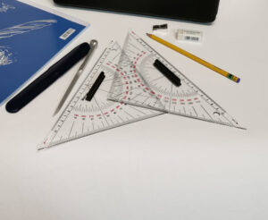 Kit carteggio nautico valigetta escluso libro