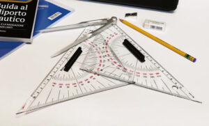 Kit carteggio nautico valigetta escluso libro